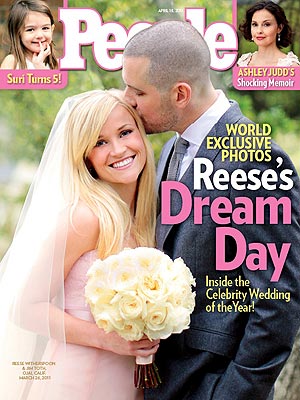 reese witherspoon pink wedding dress. Reese Witherspoon just got